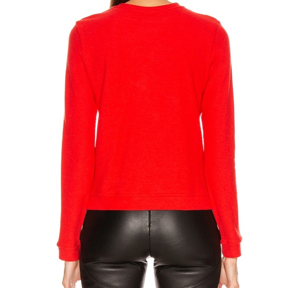 ENZA COSTA Pique Sweatshirt Size Small - Picture 4 of 6